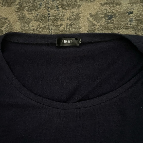 Oversized sweater navy - Picture 2 of 2